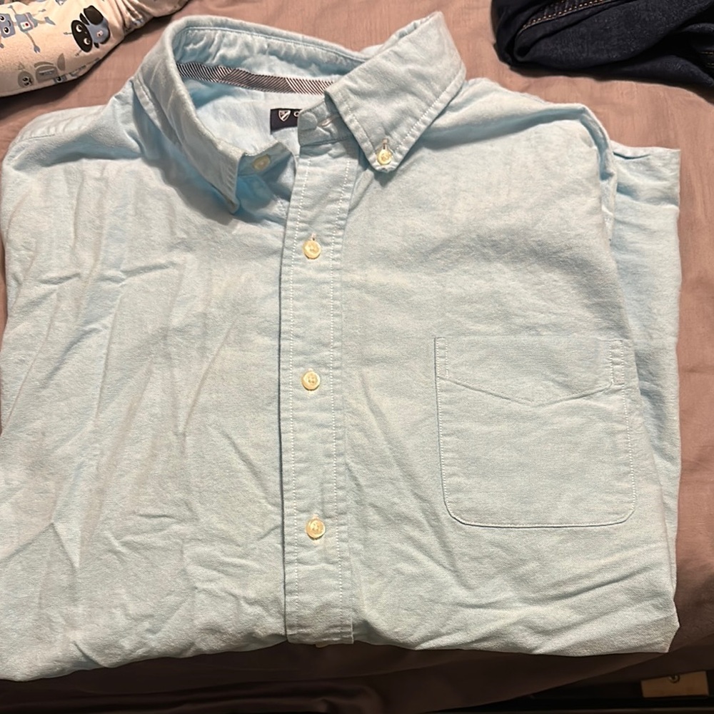 Light Blue Button-Down Shirt